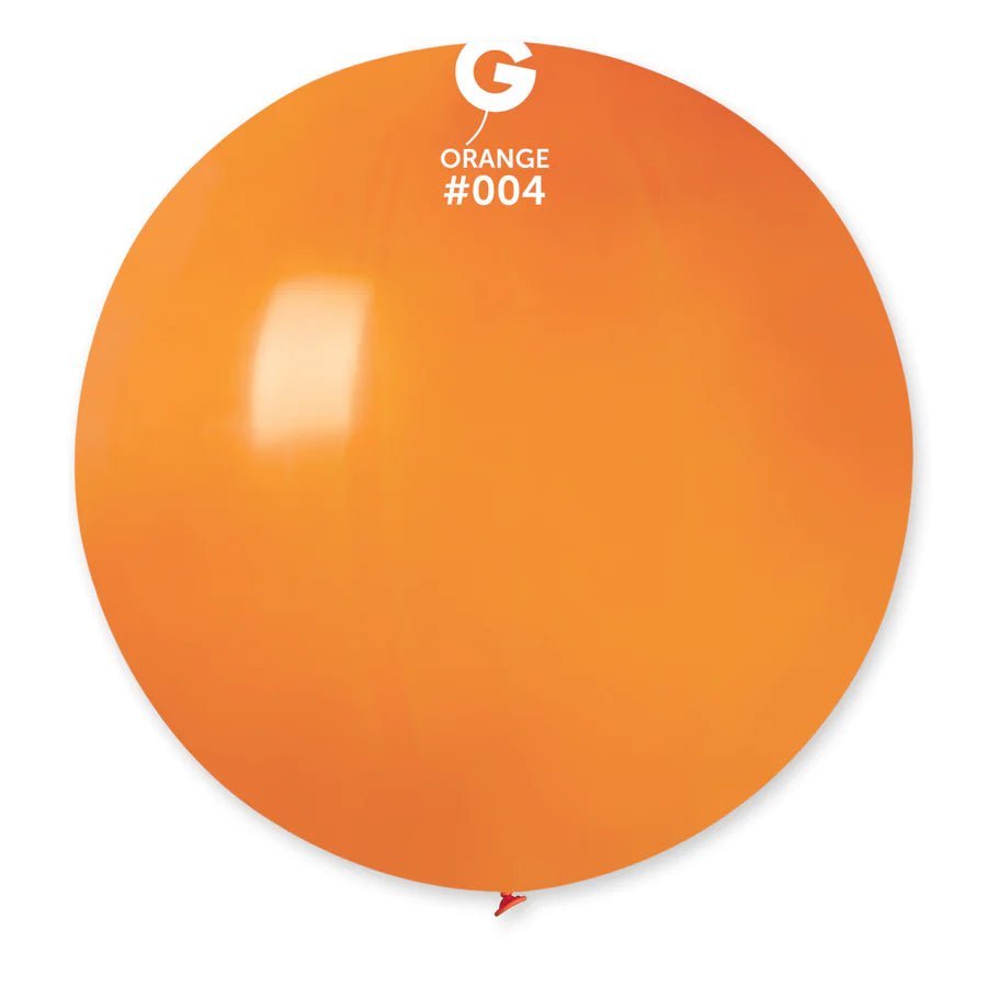 Solid Balloon Orange G30-004 31'' - FestiUSA