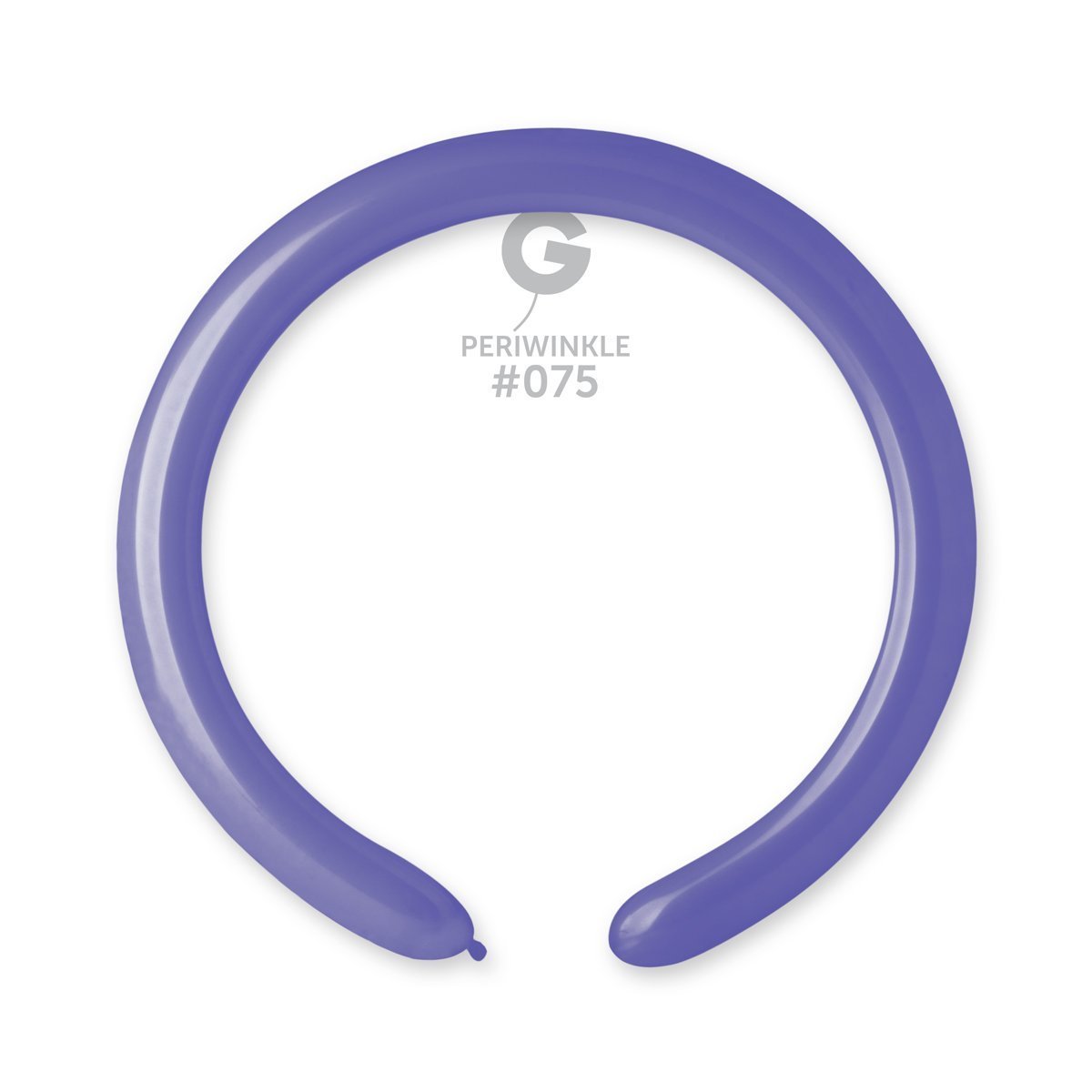 Solid Balloon Periwinkle D4(260)-075 2'' each - FestiUSA