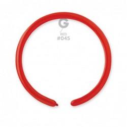 Solid Balloon Red D2 (160)-045 1" - FestiUSA