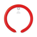 Solid Balloon Red D4(260)-045 2'' - FestiUSA