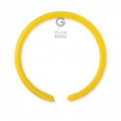 Solid Balloon Yellow D2 (160)-002 1" - FestiUSA