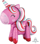 Standing Unicorn Love 22" x 21" - (Single Pack). 3876201 - FestiUSA