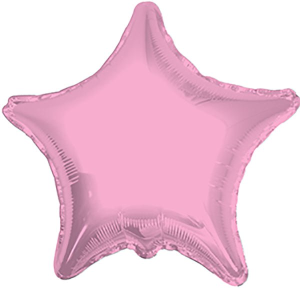 Star Baby Pink Shaped 4" Flat 34020-04 - FestiUSA