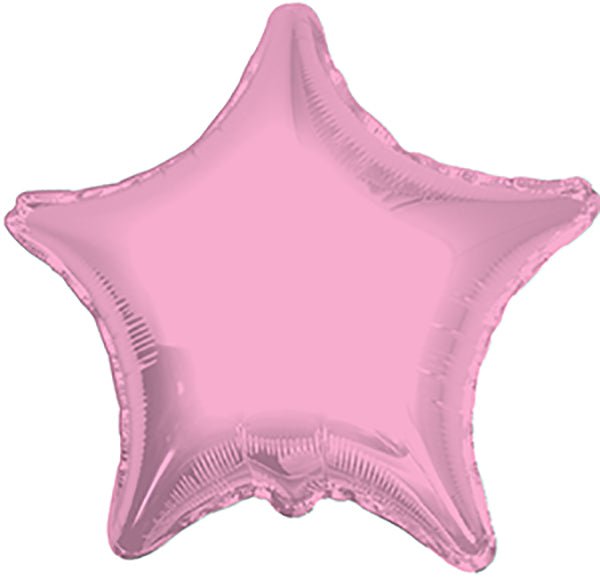 Star Baby Pink Shaped 9" Flat 34020-09 - FestiUSA