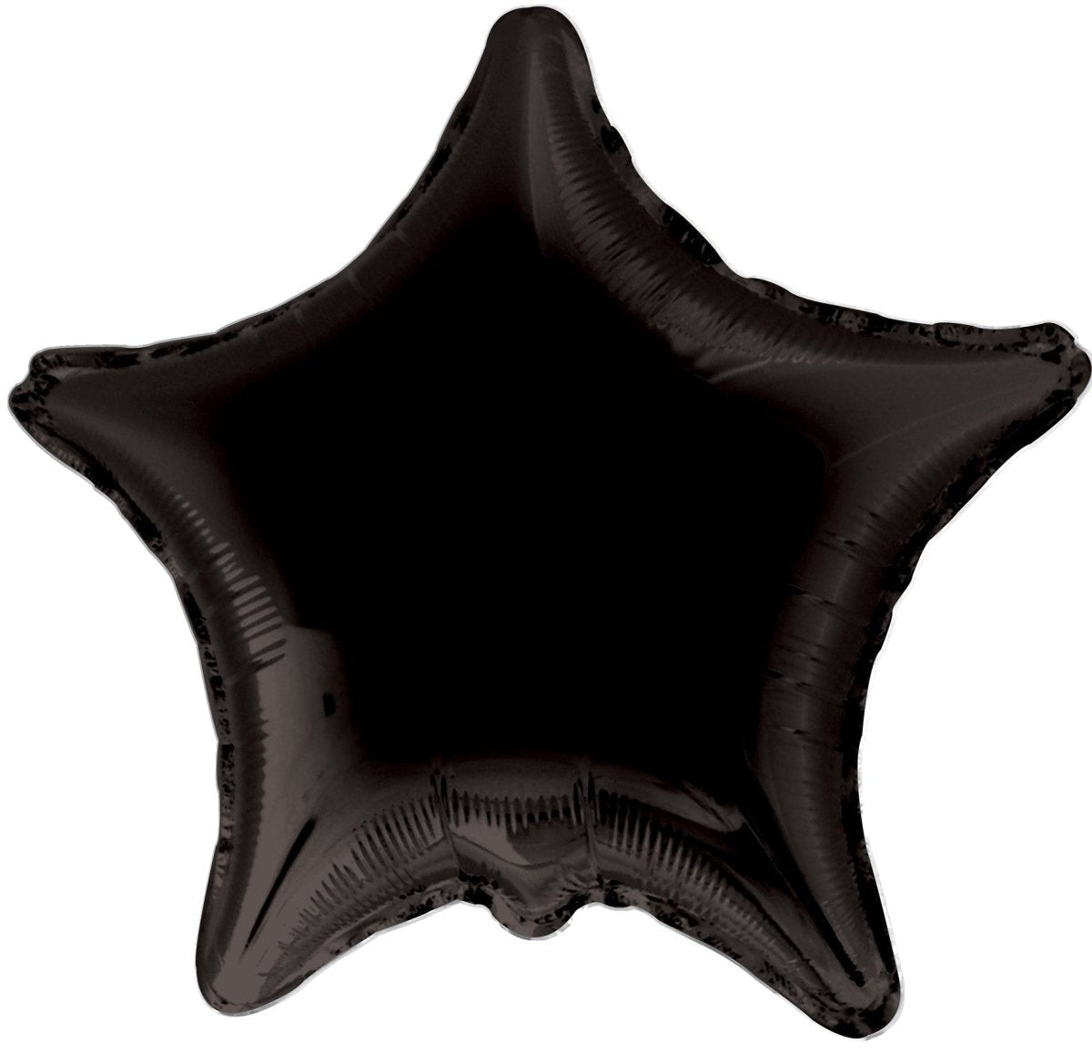 Star Black Shaped 4" Flat 34025-04 - FestiUSA