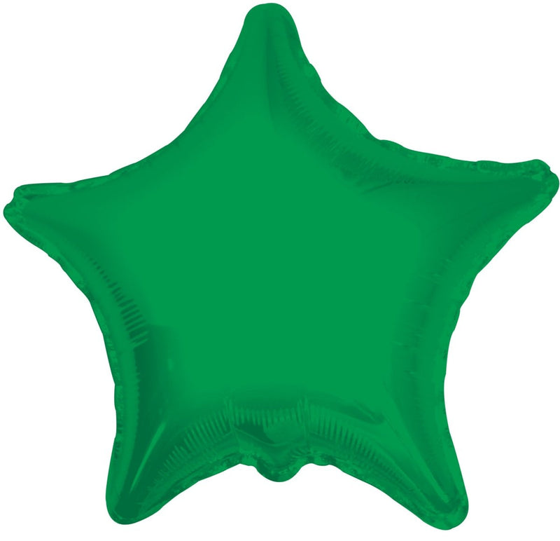 Star Emerald Green Shaped 4" Flat 34021-04 - FestiUSA