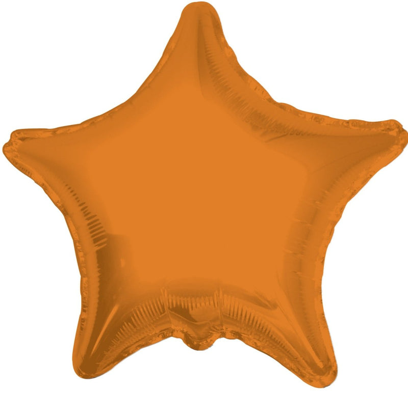 Star Orange Shaped 4" Flat 34026-04 - FestiUSA
