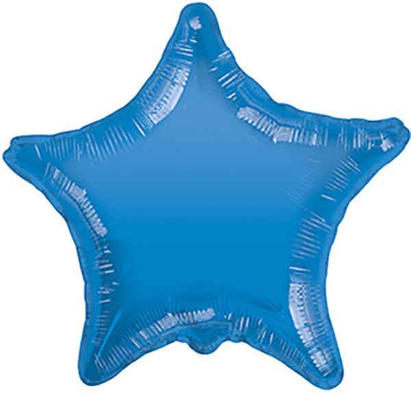 Star Radiant Blue Shaped 9" Flat 34229-09 - FestiUSA