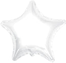 Star White Shaped 9" Flat 17576-09 - FestiUSA
