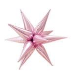 Starburst Light Pink 3D Foil Balloon - 40" in. - FestiUSA