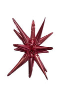 Starburst Pink 3D Foil Balloon - 22" in. - FestiUSA