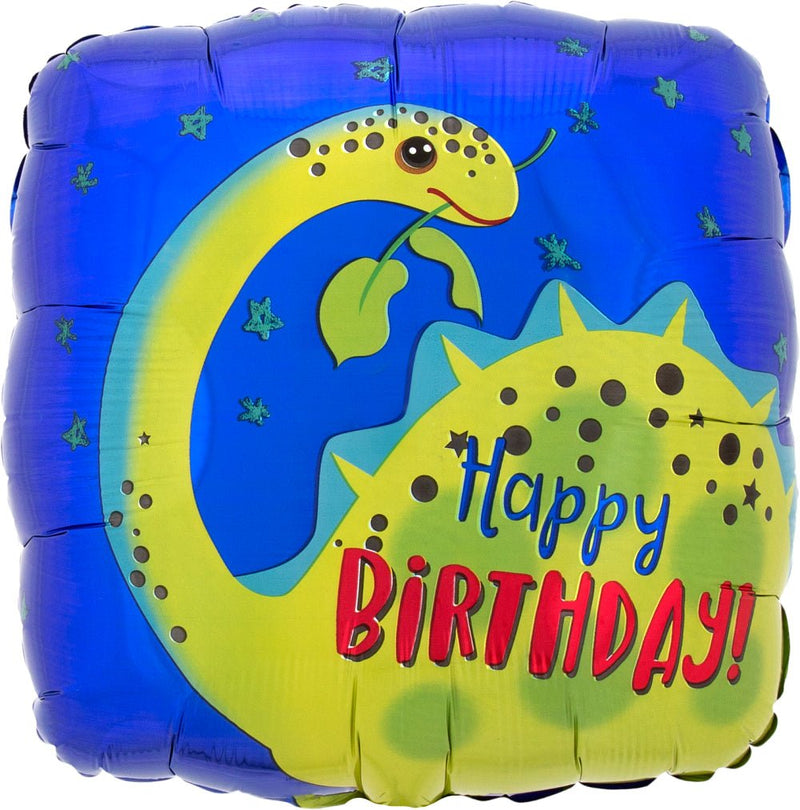 Stegosaurus Happy Birthday 17" - (Single Pack). 3962701 - FestiUSA