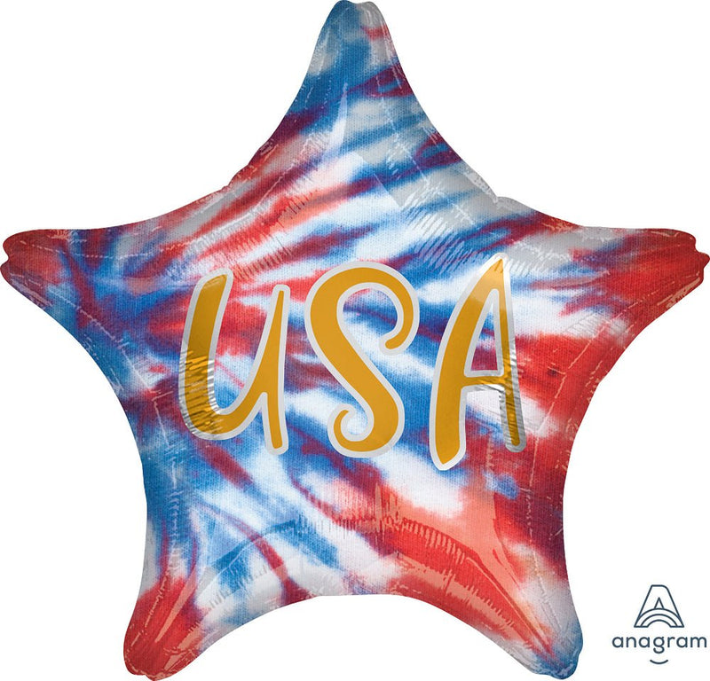 Tie-Dye USA 19" - (Single Pack). 4095801 - FestiUSA