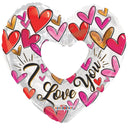 Trendy Hearts Shape 9" - (Flat). 15989-09F - FestiUSA