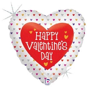 Valentine Mini Hearts 18" - (Flat). 26076 - FestiUSA