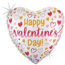 Valentine Ombre Hearts 18" - (Flat). 26156 - FestiUSA