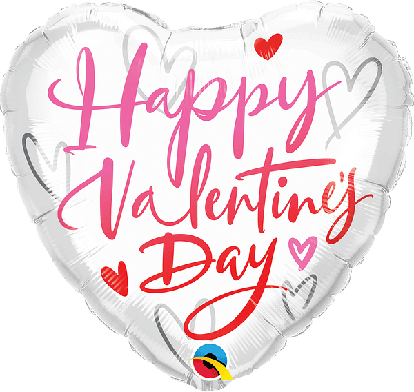Valentine's Day Casual Script 18" - (Flat). 16767 - FestiUSA