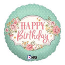 Vintage Birthday 18" 36885 (Single Pack) - FestiUSA