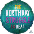 Young/Fabulous BDAY 18" - (Single Pack). 3855701 - FestiUSA